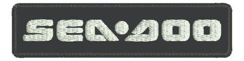 Patch Bordado Marcas Seadoo Mrc029 10x2,5cm