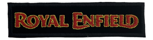 Patch Bordado Royal Enfield Tarjeta 1 10x2,5cm
