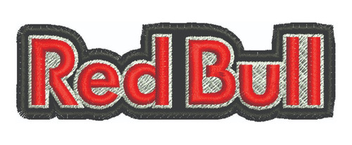 Patch Bordado Energéticos Red Bull 2 10x3cm