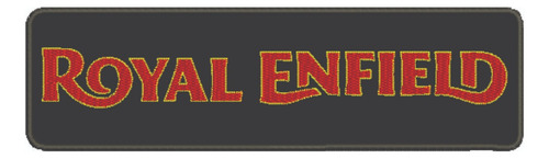 Patch Bordado Royal Enfield Tarja 28x8cm