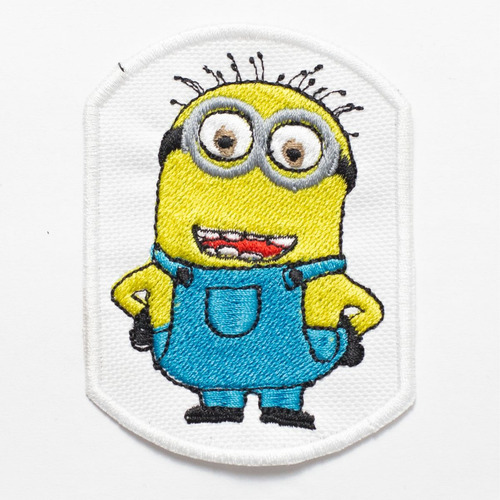 Patch Bordado Cartoons Minion 6,2x8,5cm