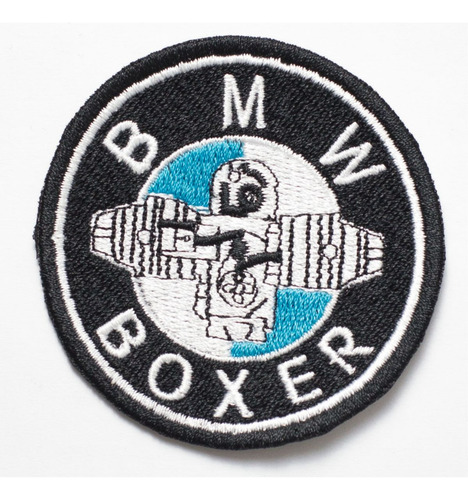 Patch Bordado Bmw Boxer 6x6cm