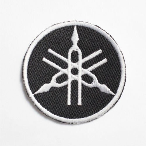 Patch Bordado Motos Yamaha Logo 7x7cm