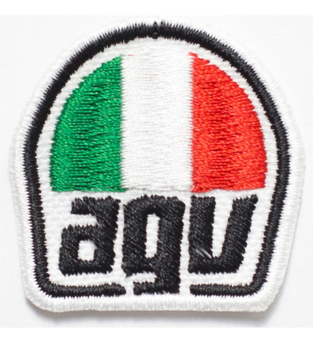 Patch Bordado Acessórios Agv 8x8cm