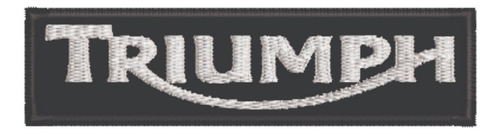 Patch Bordado Triumph Tarjeta 10x2,5cm