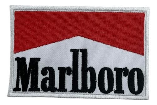Patch Bordado Fórmula 1 Marlboro Braço 12x8cm