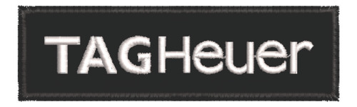Patch Bordado Fórmula 1 Tag Heuer Tarjeta 9x2,6cm