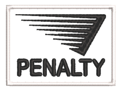Patch Bordado Marcas Penalty Anos 80 8x5,8cm
