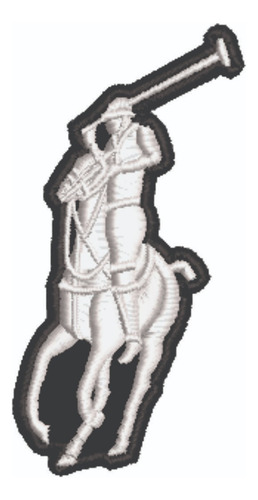 Patch Bordado Marcas Polo Ralph Lauren 4x8cm
