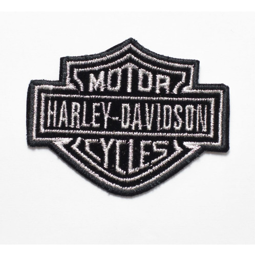 Patch Bordado Harley Davidson Logo Pequeno 6x4,9cm