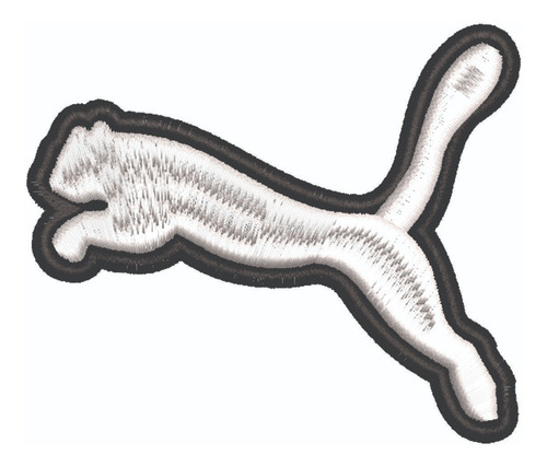 Patch Bordado Marcas Puma 75x63mm 7,5x6,3cm
