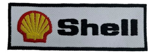 Patch Bordado Fórmula 1 Shell Braço 12x4cm