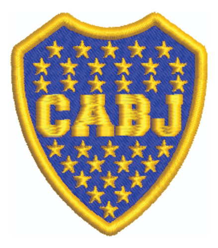 Patch Bordado Esportes Boca Juniors 6,1x7cm