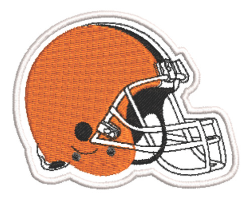 Patch Bordado Esportes Nfl Cleveland Browns 8x8cm