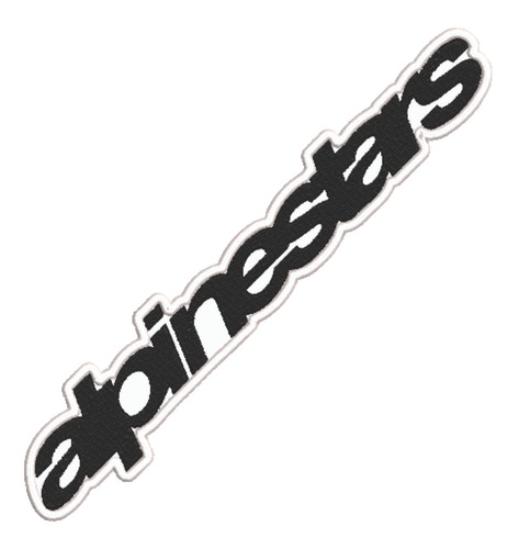 Patch Bordado Acessórios Alpinestars Costas 31x5,7cm