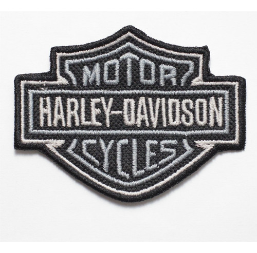 Patch Bordado Harley Davidson Logo Hd 6x4,8cm