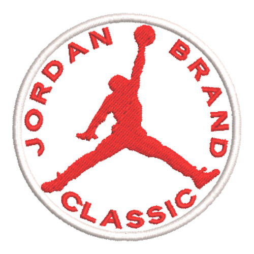 Patch Bordado Esportes Nba Jordan Classic 8x8cm