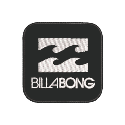 Patch Bordado Diversos Billa Bong 7x7cm