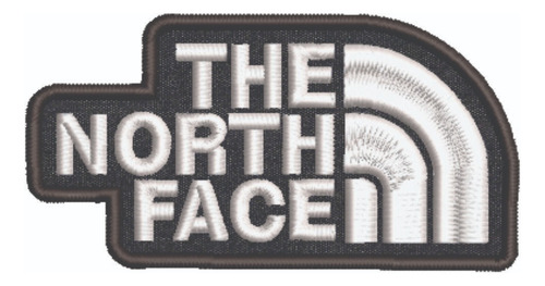 Patch Bordado Marcas The North Face 10x5,2cm