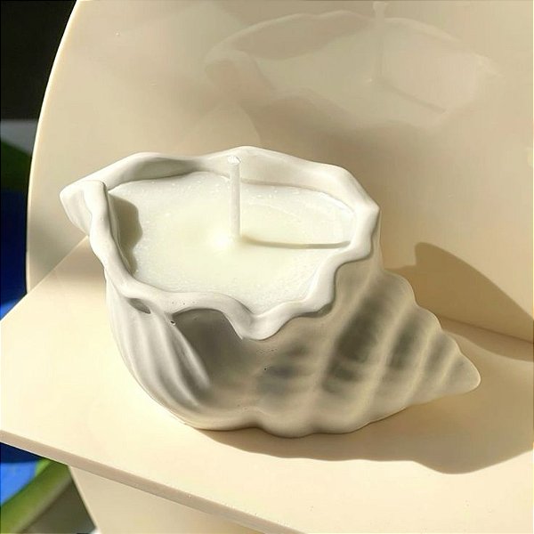 Vela Aromática Concha Oceano -  PERSONALIZAVEL