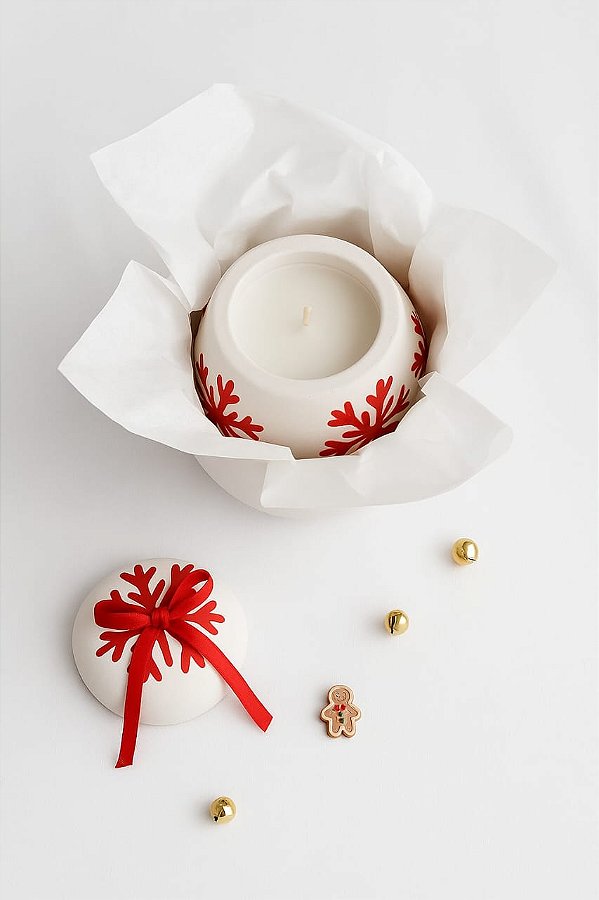 PRÉ LANÇAMENTO - Vela Noite de Natal- Canela, laranja e cravo.