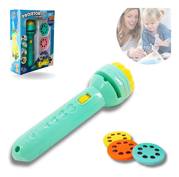 Lanterna De Projecção Infantil Brinquedo
