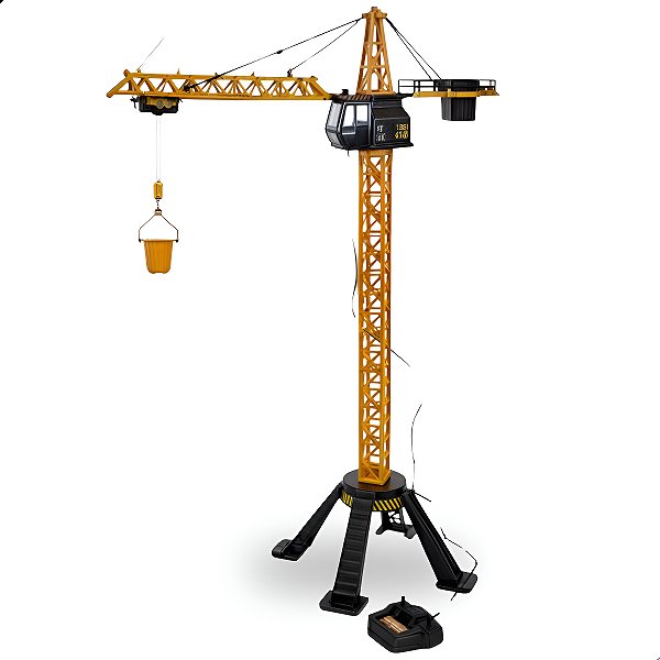Torre Guindaste Grua D Controle Remoto Construção Engenharia