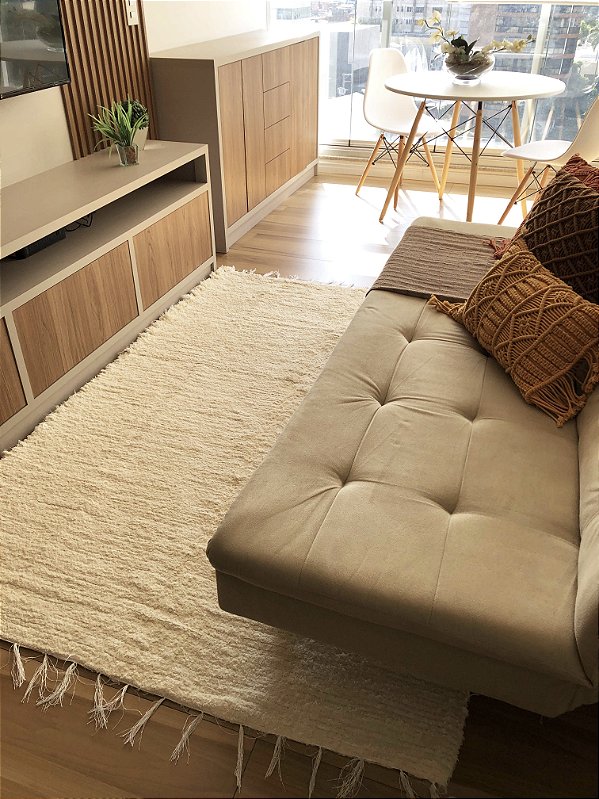 Tapete Natural Boho– MÉDIO – 1,40 x 2,00m