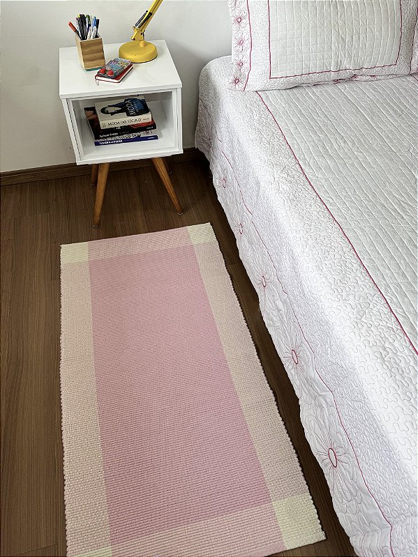 Tapete Beira Cama Doce Encanto - 0,70 x 1,29m