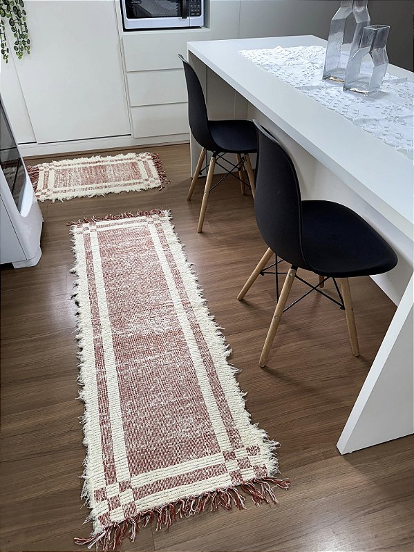Conjunto Clássico Boho Terracota- 0,50 x 0,80/1,50m