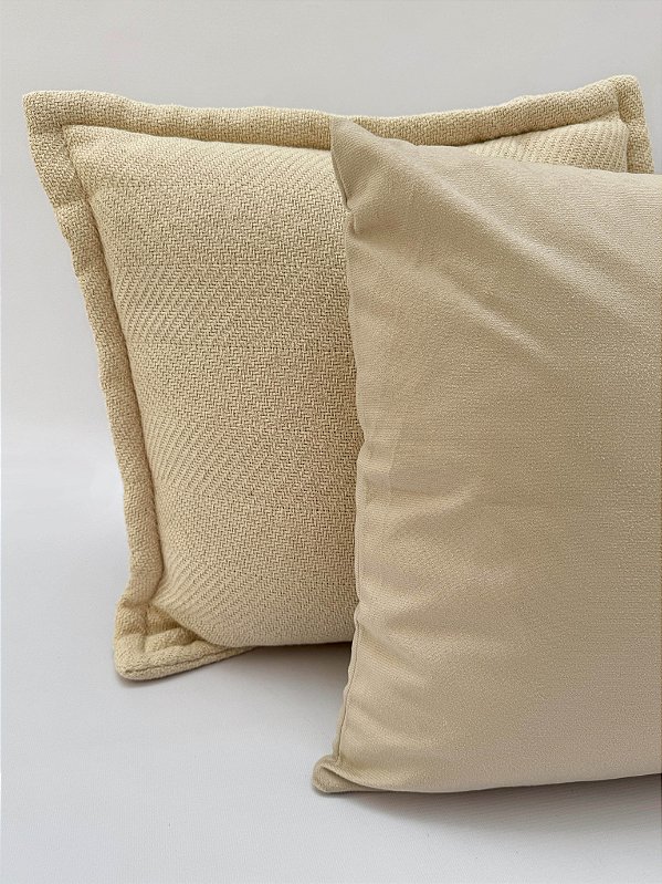 Capa de almofada de Suede Lisa - 0,40 x 0,40m