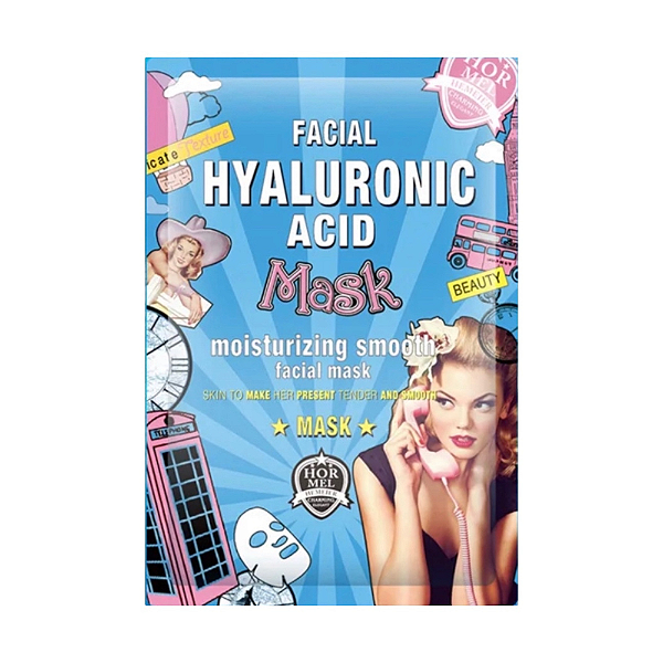Máscara Facial Hyaluronic Acid - Hormel