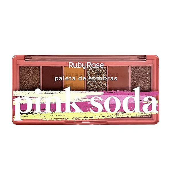 Paleta de Sombras Pink Soda - Ruby Rose