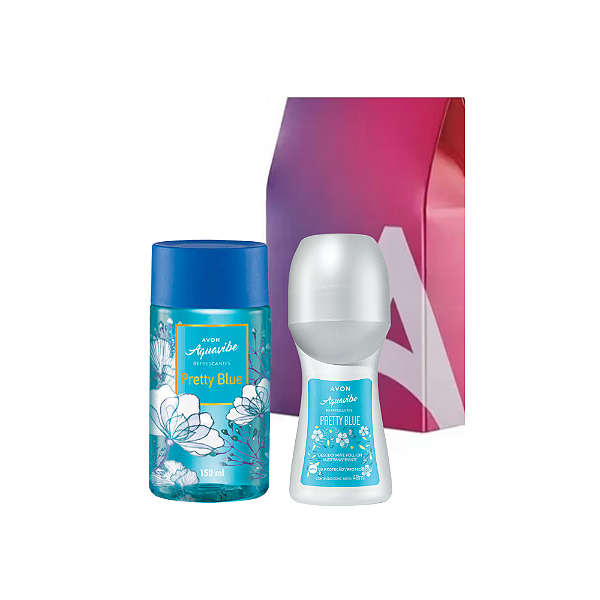 Kit Presente Aquavibe Pretty Blue - Avon