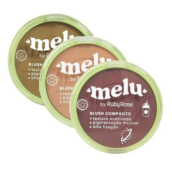 Blush Compacto - Melu