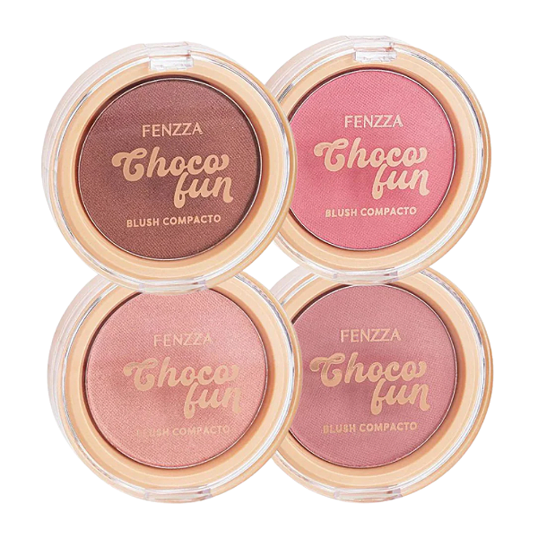 Blush Compacto Choco Fun - Fenzza