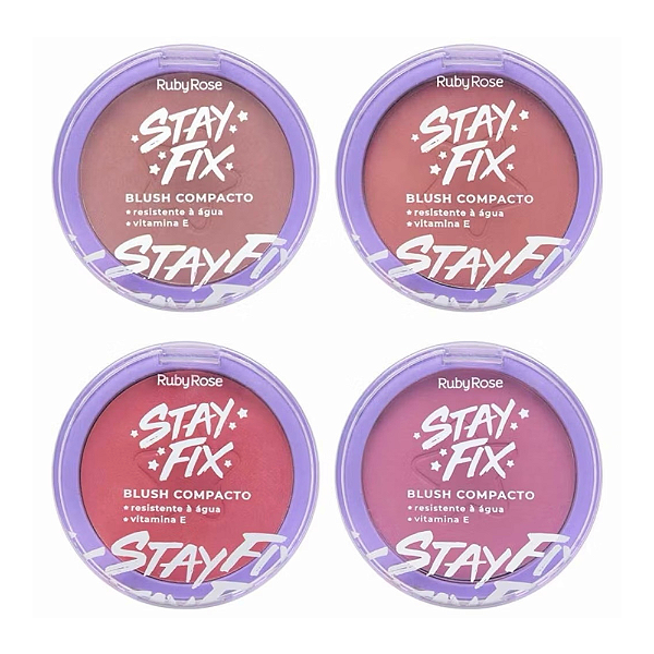 Blush Compacto Stay Fix - Ruby Rose