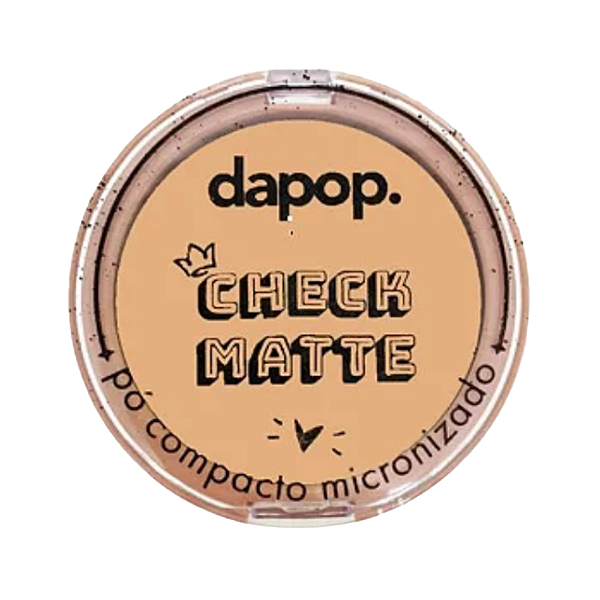 Pó Compacto Micronizado Check Matte - Dapop