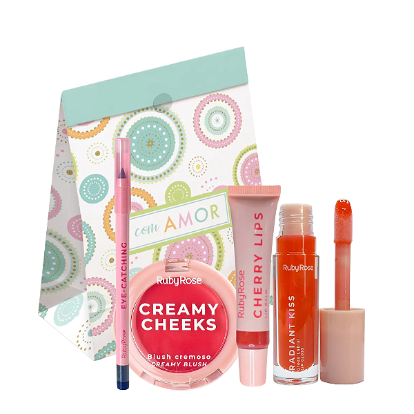 Kit Presente Linha Rosa - Ruby Rose
