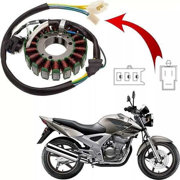 ESTATOR  CBX250 TWISTER 01/08