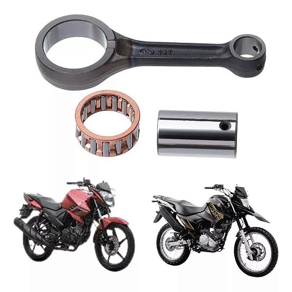 BIELA COMPLETA FAZER/FACTOR/XTZ/XTZ150/FACTOR125
