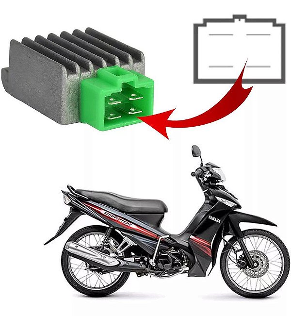 REGULADOR RETIFICADOR YAMAHA CRYPTON 13/14