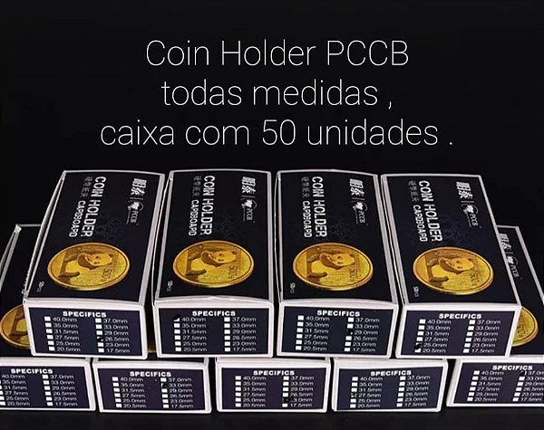 Coins Holder Porta Moedas PCCB