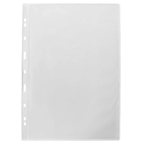Kit 10 Folhas para Cédulas 32x24 Acetato 1 Espaços