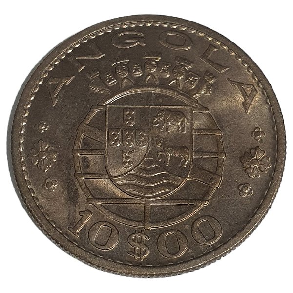 Angola - 10 escudos - 1969