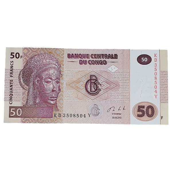 Congo - 50 Francos - 2013 - FE