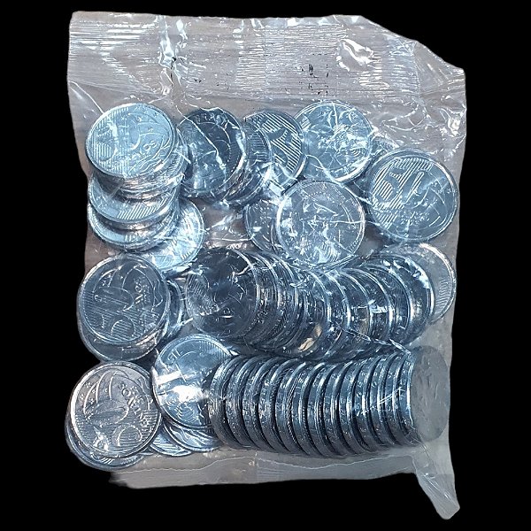 Sache Lacrado do Banco do Brasil - 0,50 centavos do Real - 2023