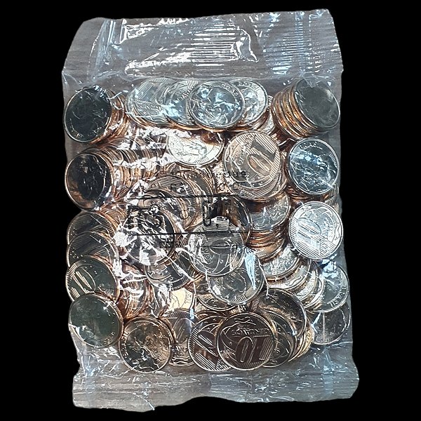 Sache Lacrado do Banco do Brasil - 0,10 centavos do Real - 2023