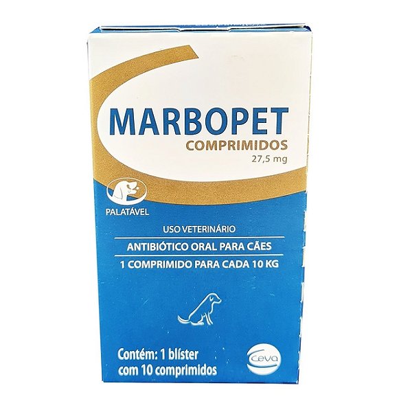 MARBOPET 27,5MG 10CPR