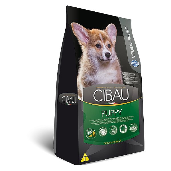 RAÇÃO Cibau PUPPY MEDIUM 25KG